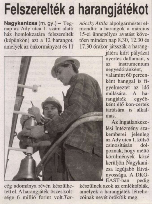 Zalai Hírlap 2001 03 06 05old - Felszerelték a harangjátékot.jpg Zalai Hírlap 2001 03 06 05old - Felszerelték a harangjátékot.jpg